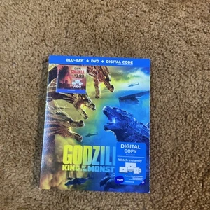 Godzilla King of the Monsters 2019 (Blu Ray/DVD Combo) W/ Slipcover And Digital - Imagen 1 de 3