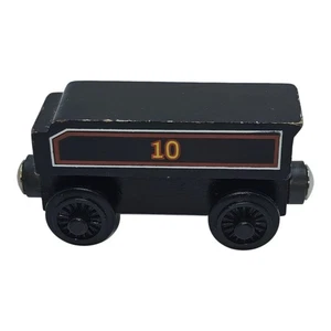 Thomas Ferrovia in legno Donald's Tender #9 1996 Britt Allcroft VINTAGE - Foto 1 di 5