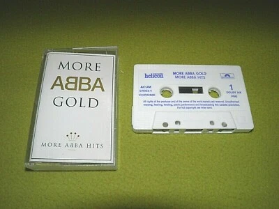 ABBA - More ABBA Gold RARE 1993 Israel Made Cassette Chrome Cr-O2 NM Remastered - Image 1 of 3