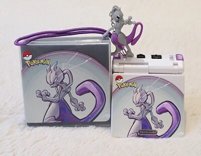 Nintendo Game Boy Advance SP X Mewtwo Pokemon Boxed Retro Handheld Console GBA - Image 1 of 4