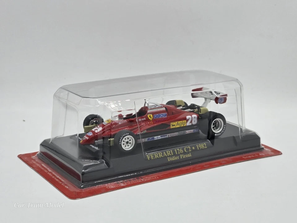 Ferrari 126 C2 - 1982 Didier Pironi - 1:43 CON FASCICOLO - Immagine 1 di 1