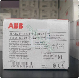 New 1PC ABB Building contactor ESB25-22N-04 coil voltage 110-120VAC/DC IN BOX - Bild 1 von 1
