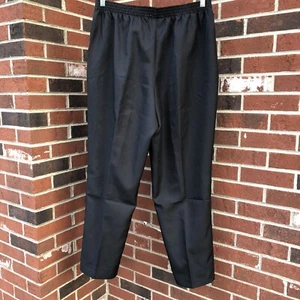 National Woman’s Size 20W Black Casual Elastic Pull On Slacks Pockets NWT - Picture 1 of 5