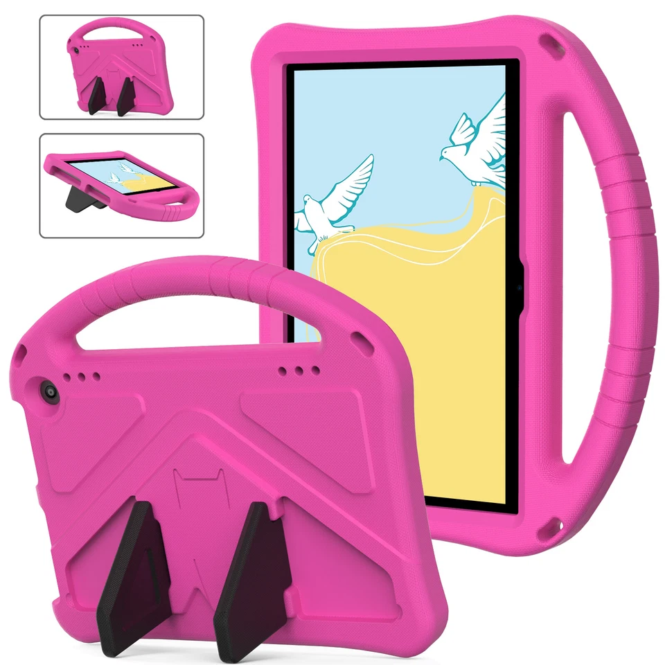 Funda para niños para Amazon Fire HD8/HD8 Plus 2024/2022/2020 con mango de EVA con soporte Foto 1 de 4