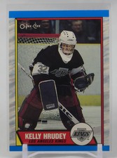 Kelly Hrudey - 1989-90 O-Pee-Chee #166 - Tembec Test White Backs