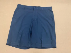 Footjoy Tour Performance Classic Solid Golf Shorts (Men's 38) Blue - Picture 1 of 9