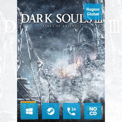 Dark Souls 3 III Ashes of Ariandel Expansion DLC PC Game Steam Key Region Free - Image 1 of 4
