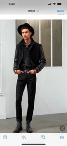 Saint Laurent mens Teddy bomber jacket. 52/42. $3290 - Picture 1 of 14