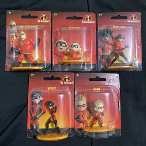 Die Unglaublichen 2" Mini Figuren Full Set Micro Cake Topper Disney Pixar Mattel - Bild 1 von 6