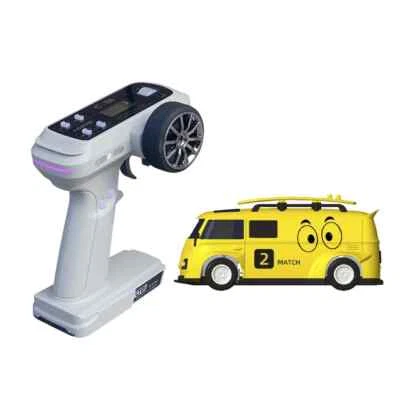 1/64 RWD Race Van RV Bus Mini RC Car Turbo Remote Contol Vehicles Toy Models Hot - Image 1 of 4