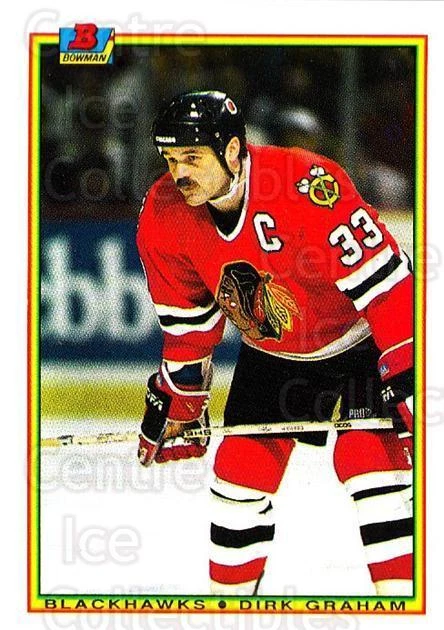 1990-91 Bowman #8 Dirk Graham - Image 1 of 1
