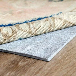 RUGPADUSA Rug Pads 9' x 9' Square Hard Surface 100% Felt 3/8" Thickness Durable - Picture 1 of 8