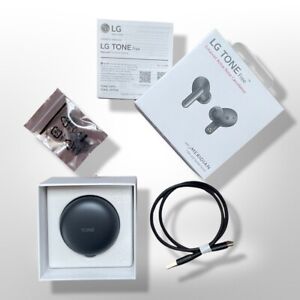 LG TONE UFP5 True Wireless Earbuds - Noise Cancelling Bluetooth Earphones/Black