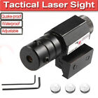 Combo Led Flashlight Green Red Dot Laser Sight For 20mm Rail Pistol Rifle Glock
