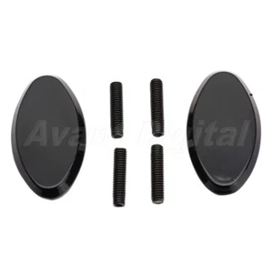 Motorcycle Mirror Block Off Base Plates For Kawasaki Ninja ZX-10R 2004 2005 06 - Picture 1 of 7