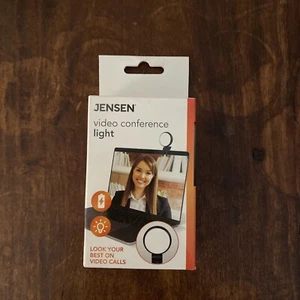 Jensen Video Conference Light - Black *NEW* Sealed Nib 3 Light Colors - Picture 1 of 5