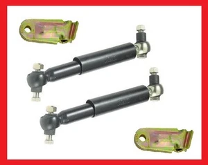 Set 2x AL-KO Universal Achsstoßdämpfer + Halter ORIGINAL Stoßdämpfer Anhänger - Picture 1 of 1