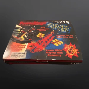 Juego de construcción PowerRings Geometric Space Explorer 1992 vintage #715 - Imagen 1 de 5