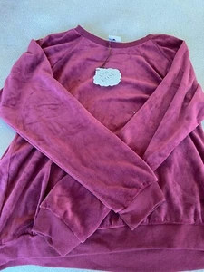 Knox Rose XXL Sweater Burgundy Color - Picture 1 of 4