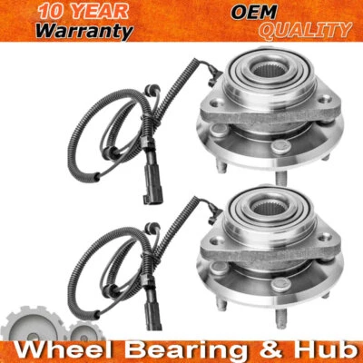 2x Cojinete de rueda delantera y buje para Dodge Nitro 2008-12 Jeep Liberty c6 2007-2011 Foto 1 de 4