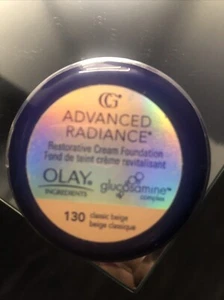 Covergirl Olay Advanced Radiance Restorative Cream Foundation 130 Classic beige - Picture 1 of 6