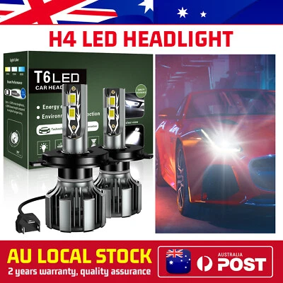 2x MODIGT Car LED H4 Headlight Globe For Toyota Starlet Hatch 1995 1996 1997 AU - image 1 of 4