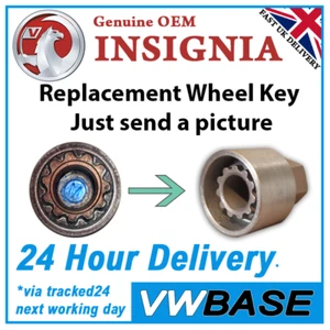 Vauxhall INSIGNIA A B Wheel Nut Key Security Locking Lock M Matching Service OE - Picture 1 of 18