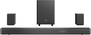 Hisense AX5125H 5.1.2 Soundbar mit Subwoofer, Dolby Atmos, 500 Watt, Schwarz NEU - Bild 1 von 5