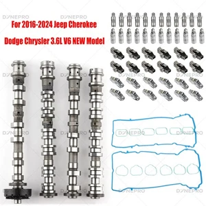 Camshaft Rockers Arm Lifters Kit for 16-24 Jeep Cherokee Dodge Chrysler 3.6L V6 - Picture 1 of 11