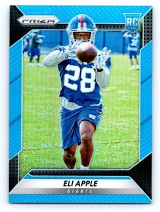 2016 Panini Prizm #223 Eli Apple RC Light Blue Prizm SP /199 - Picture 1 of 2
