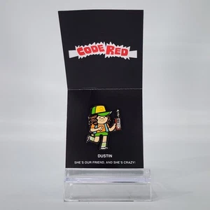 Pin coleccionable Stranger Things Dustin Drive-Into Experience recuerdos de Netflix - Imagen 1 de 6
