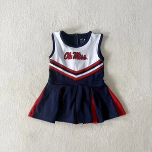 Cheerleader Ole Miss Rebels Toddler Girl Size 3T - Excellent! - Picture 1 of 5