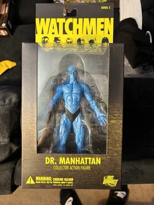 2009 DC Direct Watchmen Series 2 MISB 8" Dr. Manhattan Collector Action Figure - Image 1 of 2