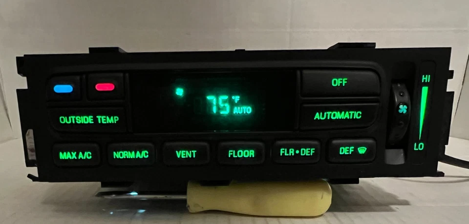 *REBUILT* LED 03-11 GRAND MARQUIS CROWN VICTORIA AUTO AC HEATER CLIMATE CONTROL - Image 1 of 4