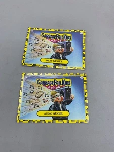 Garbage Pail Kids Flashback Deaf Geoff/Audio Augie 35a/35b 2011 Topps - Bild 1 von 2