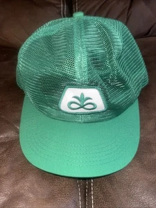 De colección 1980 Pioneer Semilla Verde Malla Completa Camionero Snapback Gorra Gorra Parche Granja - Imagen 1 de 4