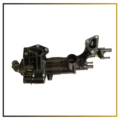 Nova carcaça de termostato de líquido de arrefecimento do motor compatível com 2010-2019 Hyundai Azera Kia Cadenza - Imagem 1 de 4