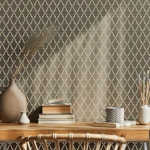 Taj Mahal Trellis Stencil - Craft Airbrush Painting Wall Mylar Reusable - Picture 1 of 5