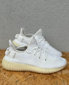 Adidas Yeezy Boost 350 V2 Mens UK 5 US 6.5 EU 38 Low Bone Cream White EX - Picture 1 of 16