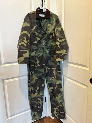VTG Liberty Rugged Outdoor Insulated Coveralls Camo Large Regular Chest 42/44 - Image 1 of 4