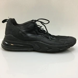 Nike Air Max 270 React Hip Hop Shoes 12 Mens Black Athletic Sneakers A04971-003 - Picture 1 of 10