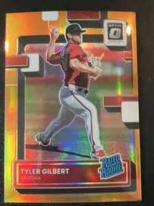 2022 Donruss Optic Tyler Gilbert Rated Rookie Orange Prizm Parallel 46/125 SP - Picture 1 of 6