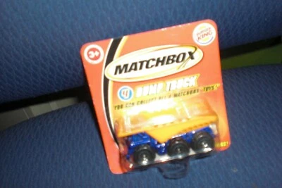 Camión de volteo Burger King 2004 promoción Matchbox naranja raro NUEVO Foto 1 de 3