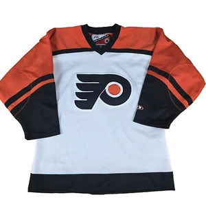 Philadelphia Flyers Pro Player Vintage 90s Orange White Jersey NHL Men’s S/M - Picture 1 of 11