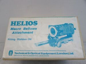Vintage Helios Olympus OM System Auto Bellows Device Focusing Macro 