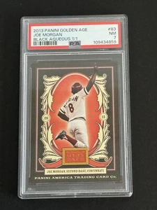 Joe Morgan 2013 Panini Golden Age Black Aquious #83 #ed 1/1 - Picture 1 of 7