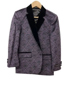 Kids World of USA NEW All Colors & Sizes Modern Stylish Boys Blazer VELVET - Picture 1 of 1