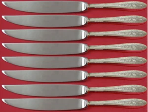 Wedgwood by International Sterling Silver Steak Knife Set 8pc Not Serr Custom - Picture 1 of 3