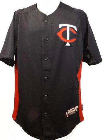 New Minnesota Twins Mens M-L-XL Majestic Coolbase Batting Practice Jersey Cover