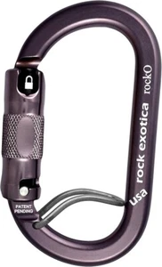 Rock Exotica Rocko WireEye Auto-Lock Carabiner Heavy Duty Locking Carabiner - Picture 1 of 1